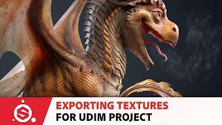Exporting textures for UV Tile (UDIMs) Projects | Adobe Substance 3D