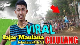 | Fajar Maulana dari SMKN 1 CIJULANG | yang lagi Viral, Idaman voli lovers dan kaum Hawa