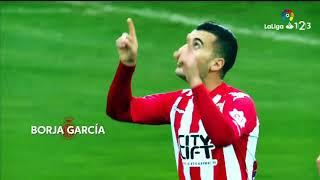 Los 8 MEJORES GOLES de BORJA GARCÍA en el GIRONA FC