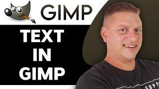 How to Add Text in Gimp | Gimp Tutorial 2024