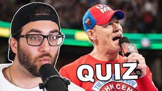 John Cena's Retirement Tour Quiz