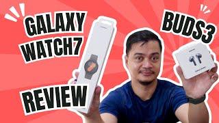 Samsung Galaxy Watch7 + Galaxy Buds3 Review