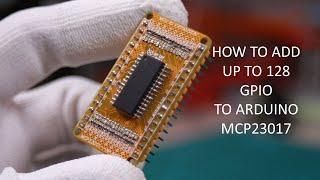 Arduino Best expander Input/Output | GPIO Expansion module | MCP23017, MCP23S17