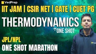 Thermodynamics in One Shot Marathon | Physical Chemistry | CSIR NET | IIT JAM | GATE | CUET PG