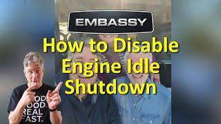 How to disable engine idle shutdown - Auto StartStop on Ford Transit, Ep 3