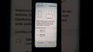 Como espelhar a tela do celular na televisão #televisão #celular #tutoriais #samsung #smarttv