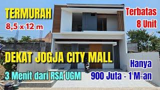 TERMURAH️RUMAH 2 LANTAI CLUSTER ONE GATE DEKAT JOGJA CITY MALL. HANYA 3 MENIT DARI RINGROAD