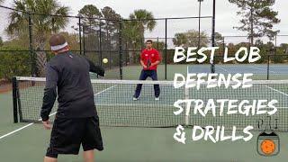 Best Lob Defense Strategies and Drills for Pickleball: Improve Your Pickleball Game.