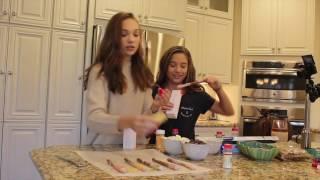 Cooking with Kenz! With my sister Maddie