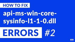 api-ms-win-core-sysinfo-l1-1-0.dll Missing Error on Windows | 2020 | Fix #2