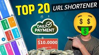 Top 20 Best URL Shorteners: Highest Paying, Daily Payments, No Captchas | Earn money online