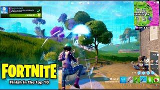 Finish in the top 10 in Fortnite Chapter 2 Season 7