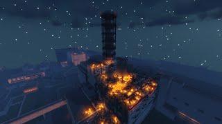 Авария на ЧАЭС - Взрыв 4 энергоблока Майнкрафт версия / Minecraft