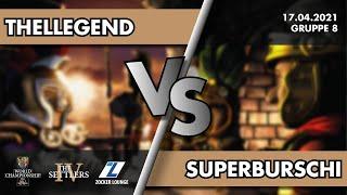 Thellegend vs. superburschi - THE SETTLERS IV WORLD CHAMPIONSHIP 2021