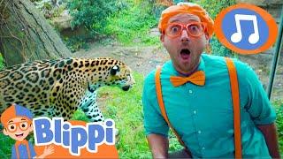 Learn About ANIMALS Song | Blippi Songs｜Kids Songs｜Trucks for Kids