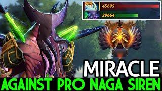 MIRACLE [Faceless Void] Crazy Bash Lord Against Pro Naga Siren Dota 2