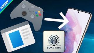 How to run exe and play PC games on Android phones with BOXVIDRA EMULATOR