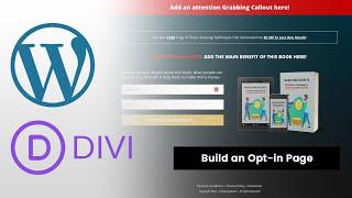 Create an Opt-in Page with Divi | High Converting Opt-in Page