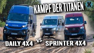 Comparison test: Which is the best off-road van - Iveco Daily, or Mercedes Sprinter? (+)