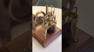 1/12 scale Hot air pumping engine model #enginediy #enginesound #engineering #miniengine #engineer