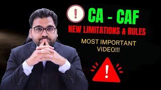 ICAP Latest updates for CAF Students | Important Video!!