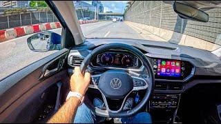 2024 Volkswagen T-Cross [1.0 TSI 110HP] |0-100| POV Test Drive #2081 Joe Black