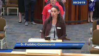 Santa Cruz County  Board of Supervisor  9/24/19