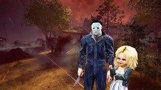 Myers & Tiffany Blood Moon Event Gameplay! | Dead by Daylight