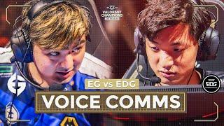 Our SCARIEST opponent yet! | Valorant Champions 2023 Evil Geniuses vs EDward Gaming | VOICE COMMS