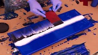 Acrylic Pouring Swipe Tools MAGIC! Don’t Miss This One!