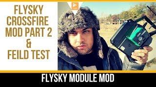 Flysky FS-i6 / FS-i6X TBS Crossfire Mod and Frsky R9m Mod // Long Range Flysky Mod