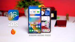 iOS 16 for Your Xiaomi, Redmi, Poco Phones | Apple iOS 16 on XIAOMI? Best iOS 16 themes