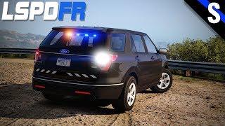 GTA V LSPDFR #184 Unmarked Massachusetts State Police 2017 Ford Explorer