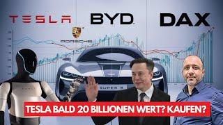 Tesla: Klare Ansage an Shortseller! BYD weiter kaufen - Porsche und DAX im Check