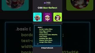 CSS Box-Reflect con keyframes