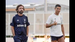Pirlo Coaching Cristiano Ronaldo Video (2020)