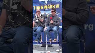 Q & A time with Paul Hebert and Dave Marciano at Tuna Wars VI Captain’s reception