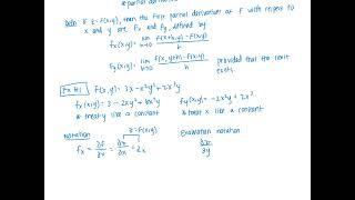 14.3: Partial Derivatives