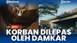 Misteri Sosok Tergantung di Jembatan Cimindi, Kondisi Tertutup Lakban Hitam