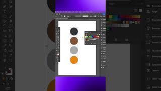 How to find Pantone colours in Adobe Illustrator #shorts #adobe