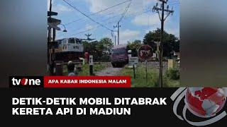 Ringsek Parah, Detik-detik Mobil Pemudik Tertabrak Kereta Api | AKIM tvOne