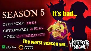 Horror Brawl- Buying the entire horror pass of season 5! (But the season sucks…)