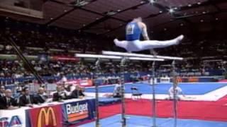 Dmitri Vasilenko - Parallel Bars - 1995 McDonald's American Cup