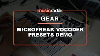 Microfreak Vocoder Presets demo