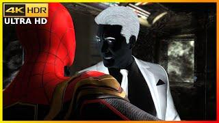 Spider-Man remastered PS5™ Mr Negative Train Fight - Spider Man No Way Home HYBRID SUIT