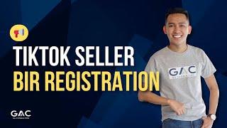 TikTok Seller BIR Registration  Online Seller BIR Registration #businessregistration