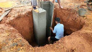 How to RCC column footing | footing RCC column concrete l Building Foundation