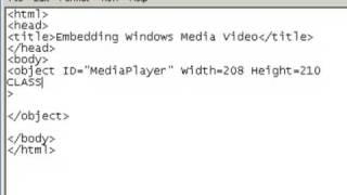 How to add video or audio to your website using notepad