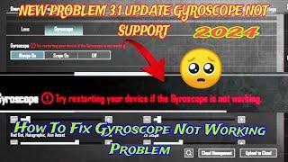 gyroscope Note working problem In bgmi/ how to fixed gyroscope not working glitch PUBG mobile