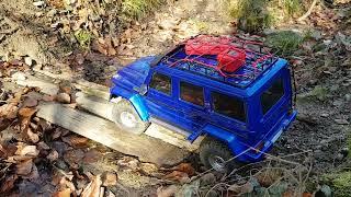 Amewi 6x6 u. Traxxas TRX4 im Rosenhain am 01.01.2025 Teil 2.‍️